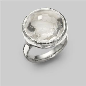 Ippolita Silver Ring with Clear Gemstone